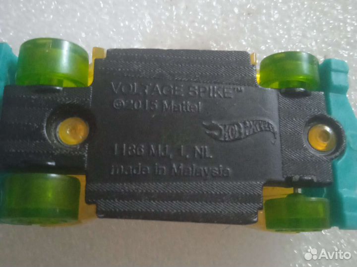 Hot wheels voltage spike