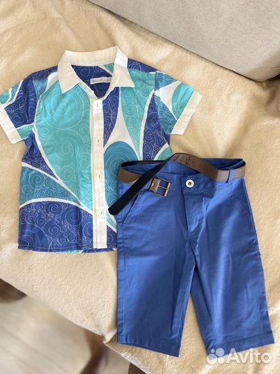 Костюм новый летний для мальчика 92-98 monna rosa