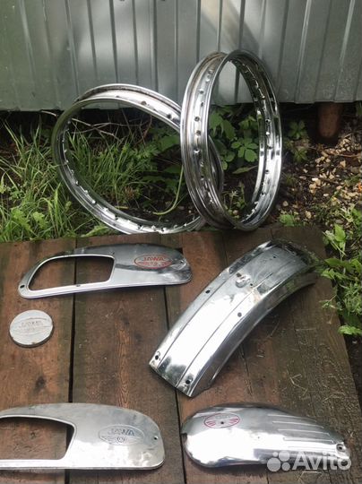 Хром на мотоцикл