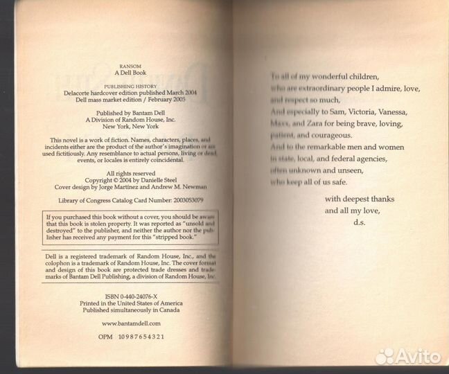 Ransom (Danielle Steel)