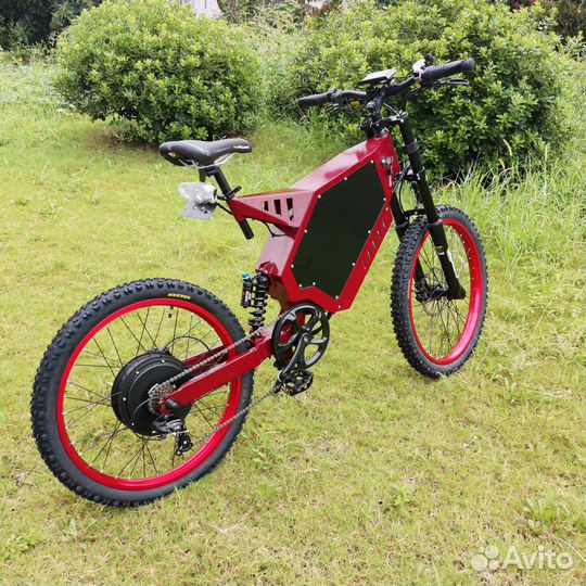 Электровелосипед 8000W 72V Fat Stealth Bomber