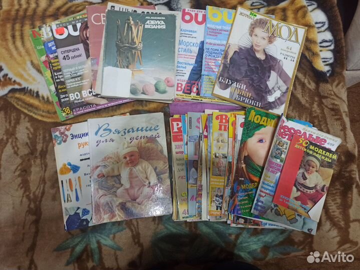 Подборка журналов и книг по рукоделию