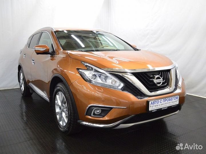 Nissan Murano 3.5 CVT, 2017, 64 720 км