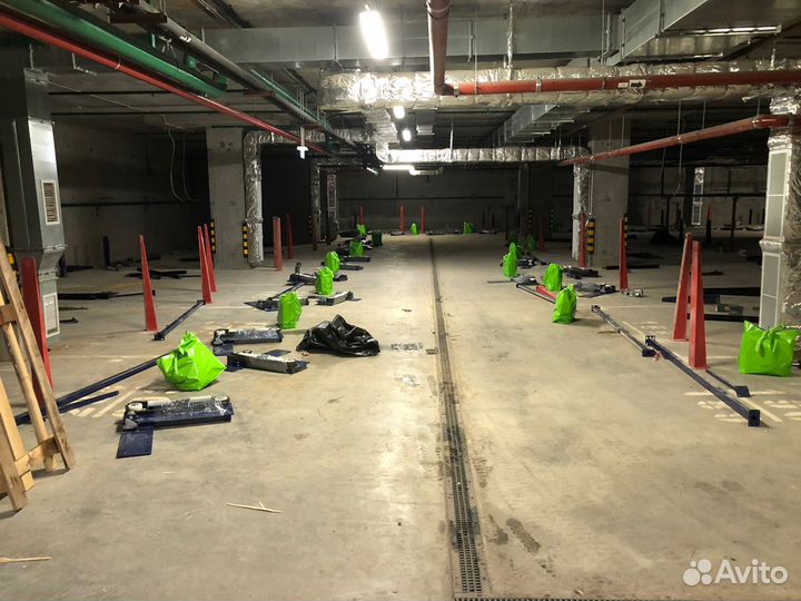 Монтаж и установка парковочного оборудования