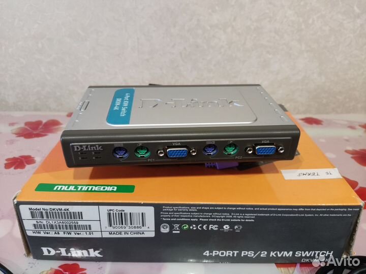 D-link dkvm-4k квм переключатель