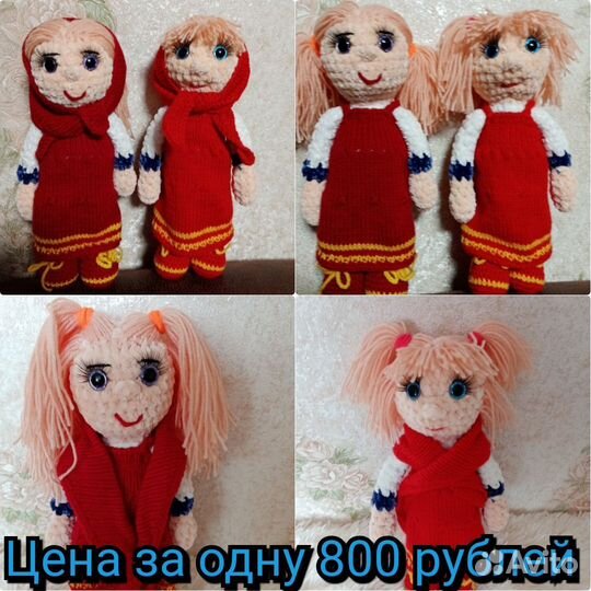 Игрушки ручной работы из плюша