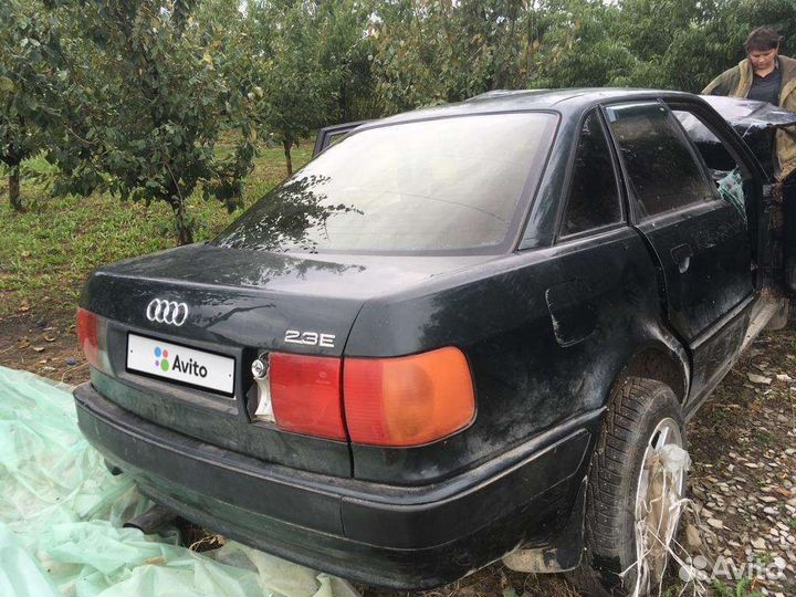 Audi 80 2.3 МТ, 1992, битый, 240 000 км