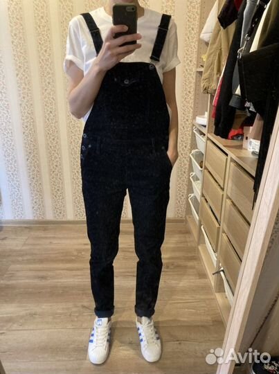 Вельветовый комбинезон