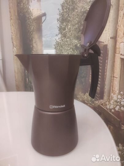 Гейзерная кофеварка rondell
