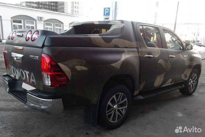 Крышка пластиковая GrandBox Тойота Хайлюкс 2015-23