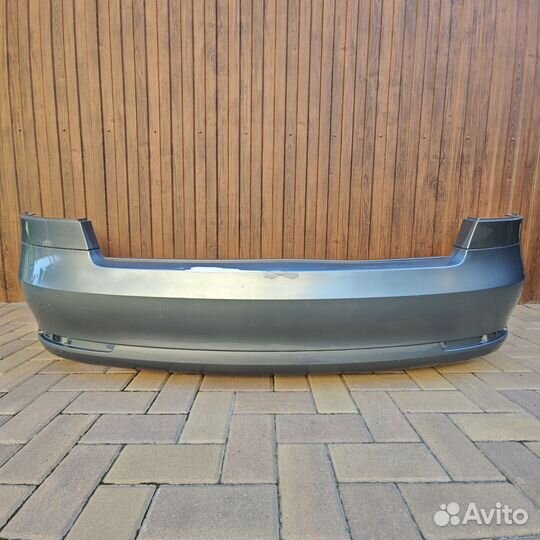 Бампер задний Skoda Octavia (A5) 2008-2013 лифтбек