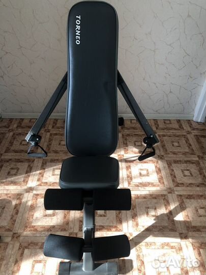 Гантели разборные + гриф + скамья