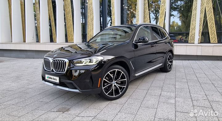 BMW X3 2.0 AT, 2022, 48 000 км