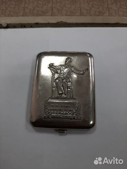 Портсигар СССР Чайковский