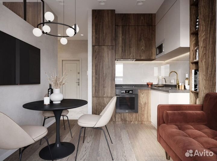 Кухонный гарнитур С Барной Стойкой