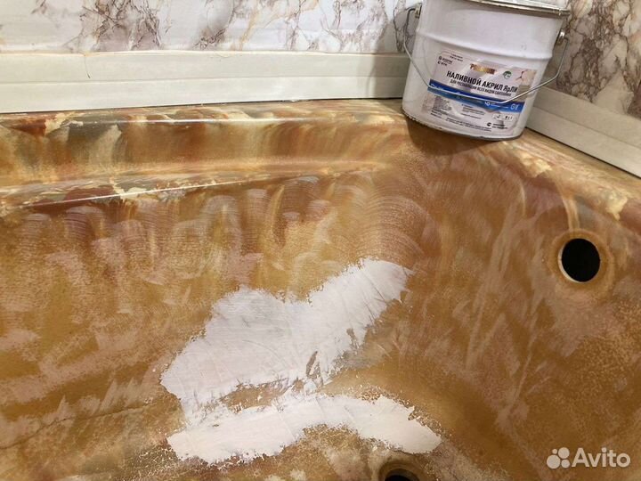 Реставрация ванн жидким акрилом