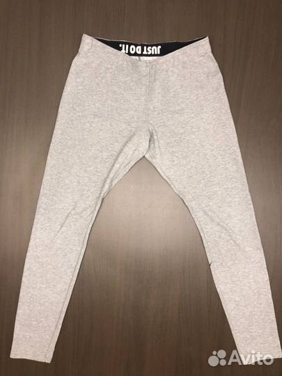 Nike L Оригинал Лосины Леггинсы Хлопок Женские
