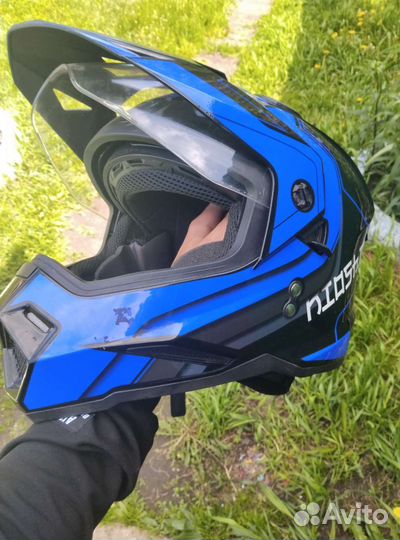 Мотошлем кроссовый