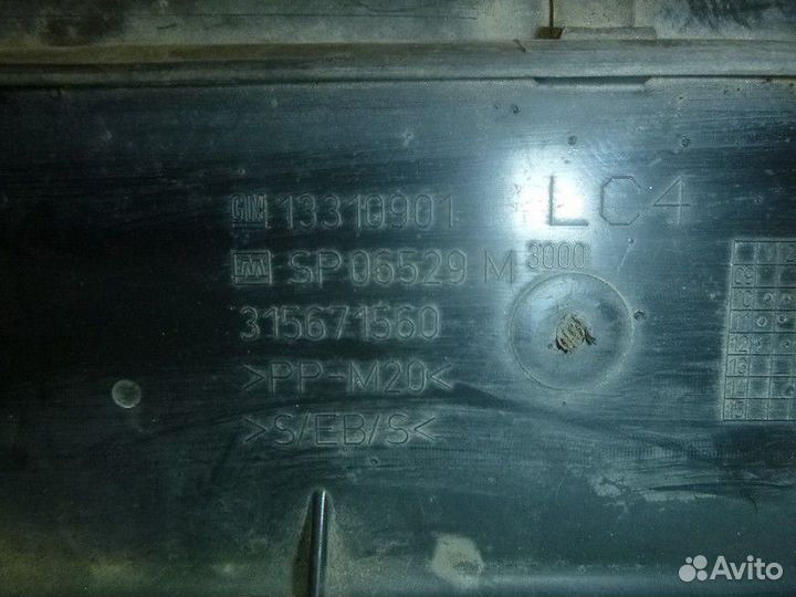 Воздуховод opel astra J 2010