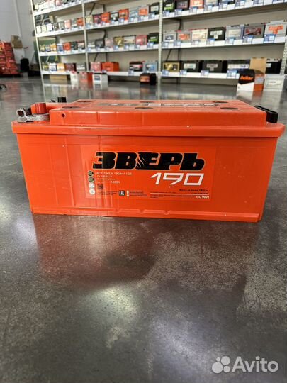 Аккумулятор Зверь 190Ач уни клеммы