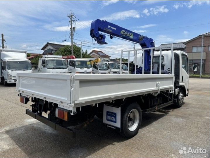 Isuzu Elf с КМУ, 2016