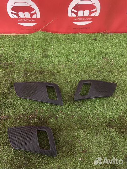 Решетка в дверь Skoda Octavia A5(7307)