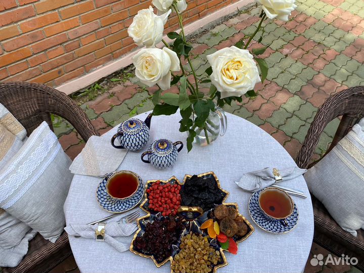 Скатерть лен новая