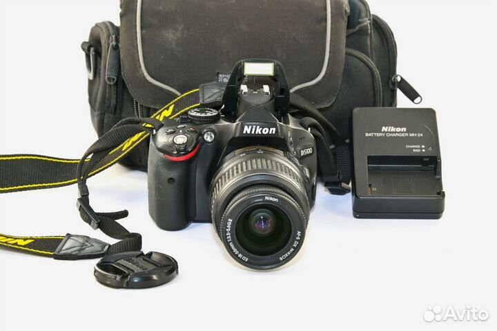 Nikon D5100 16.2MP цифрозеркалка Kit AF-S VR 18-55