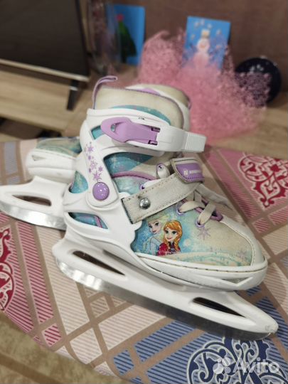 Коньки Холодное сердце 31-36