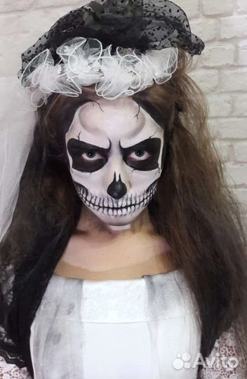 Грим, макияж на Хеллоуин