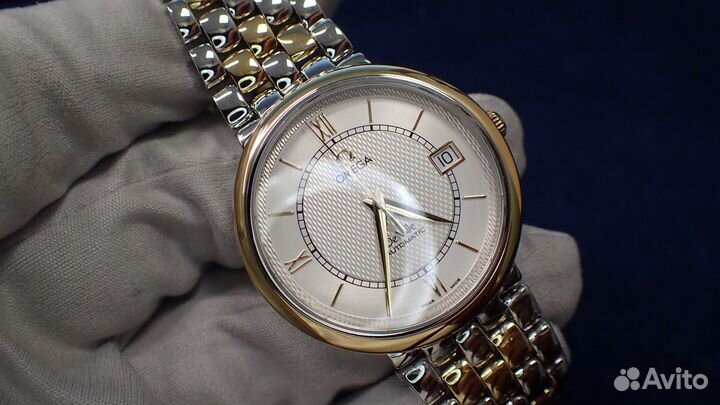 Золотые часы Omega DE Ville Automatic