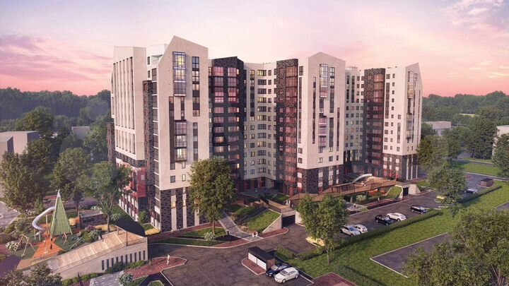 2-к. квартира, 73,4 м², 11/13 эт.