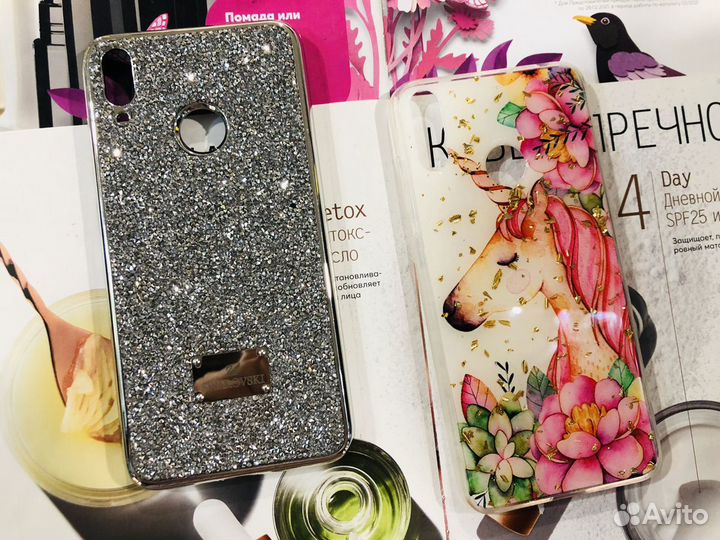 Чехлы на Honor,Huawei 8C. Есть на другие модели