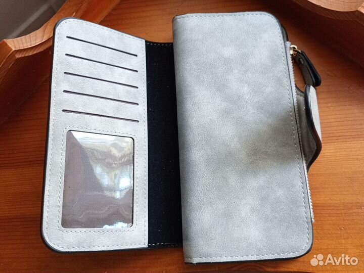 Кошелек женский новый (серый)