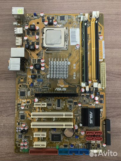 Материнская плата 775 asus