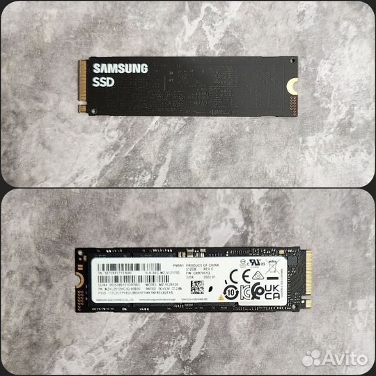 Внутренний SSD Samsung PM9A1 512 Gb