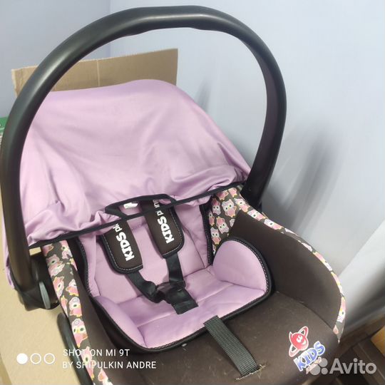 Детское автокресло для новорожденного с бустером