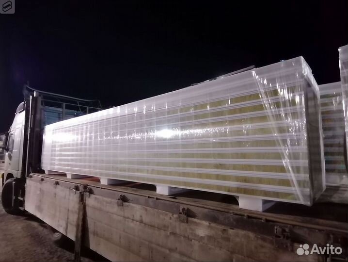 Сэндвич панели ппс, минвата, пир