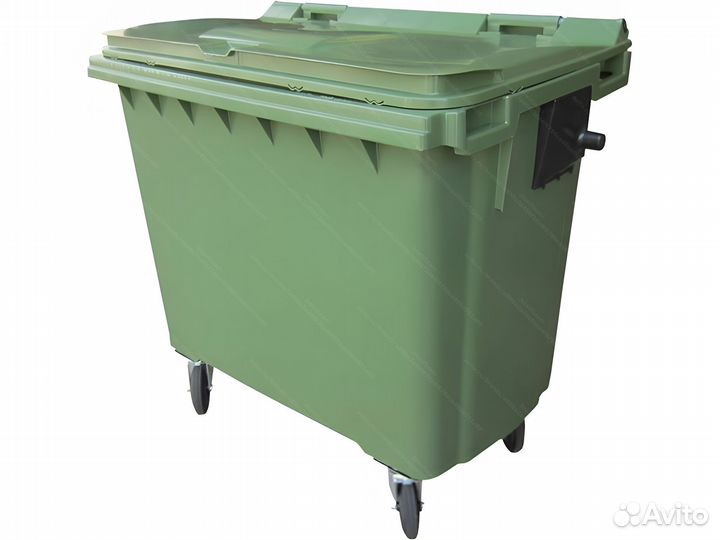 Мусорный евроконтейнер пластиковый 770л П-2852