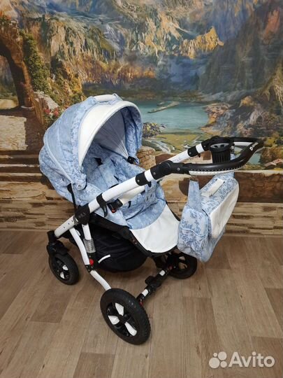 Польская коляска 2 в 1 Adamex