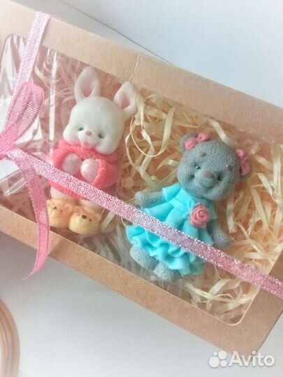 Мыло ручной работы Мишка