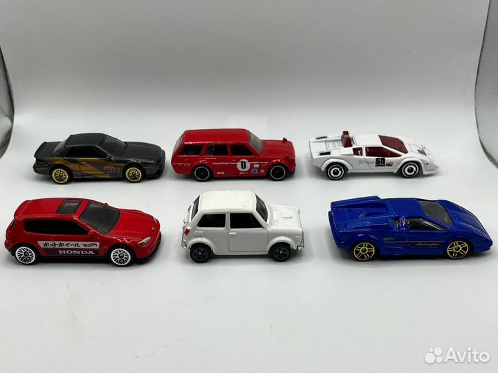 Hot Wheels Лот из 6-х моделей (Распак)