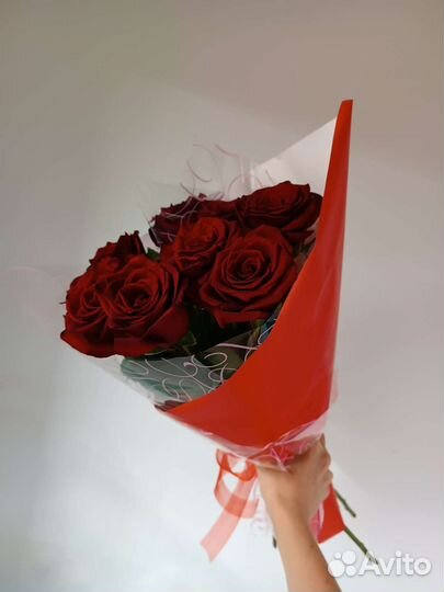 Букет Красных Роз 9, 11, 15 шт