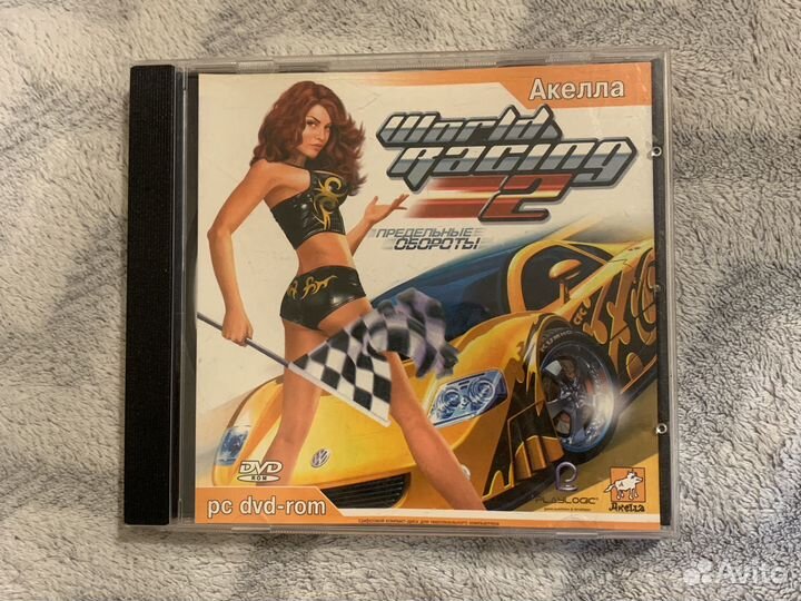 World racing 2 DVD диск