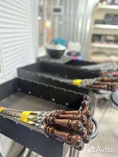 Мангал разборный 3 мм + шампура