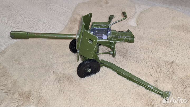 Игрушка пушка СССР