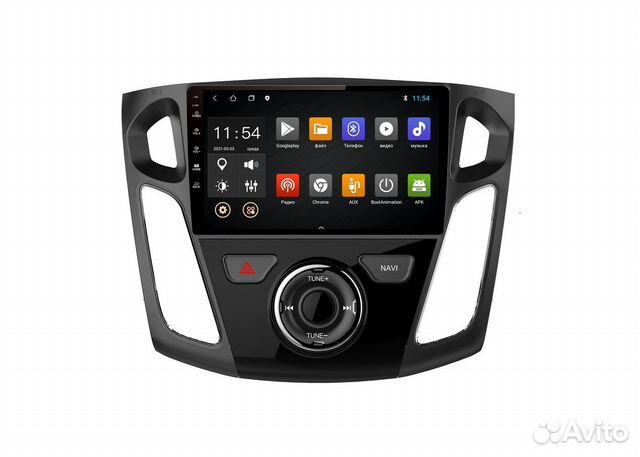 Штатная магнитола для Ford Focus 3 на Android