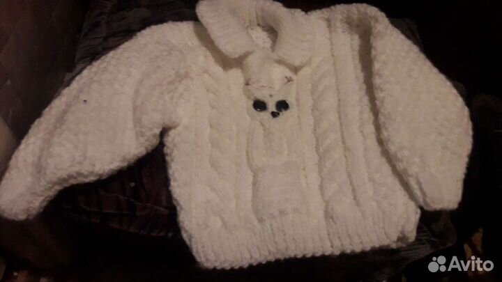 Свитер детский ручной работы