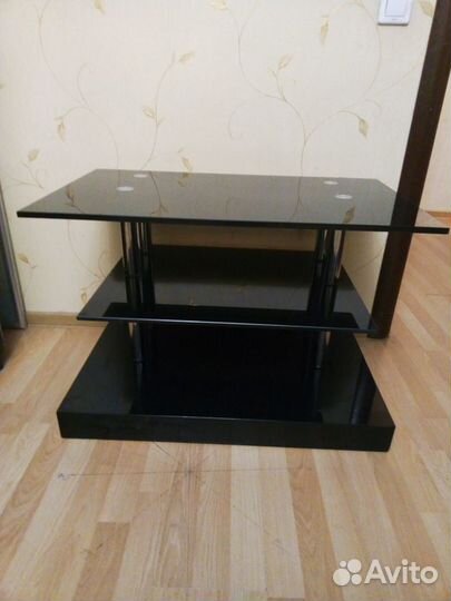Тумба тв стеклянная