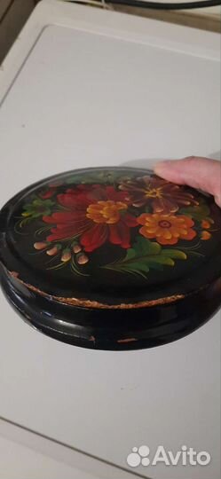 Шкатулка лаковая миниатюра